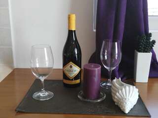 Апартаменты Studios Adriatic Херцег-Нови Номер-студио с балконом и видом на море-4