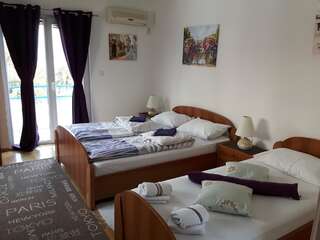 Апартаменты Studios Adriatic Херцег-Нови Номер-студио с балконом и видом на море-5