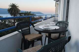 Апартаменты Studios Adriatic Херцег-Нови Номер-студио с балконом и видом на море-6